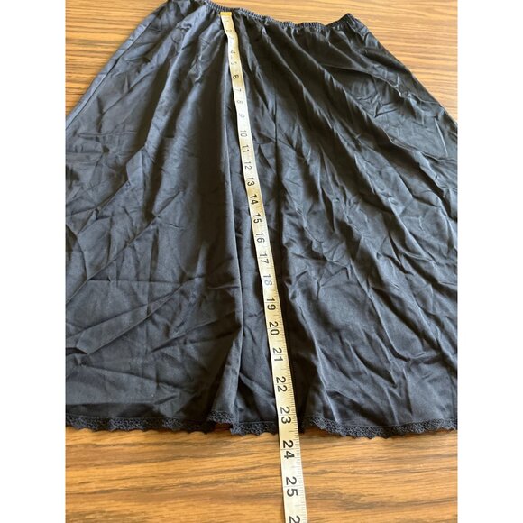 Vintage black half slip - Picture 5 of 6